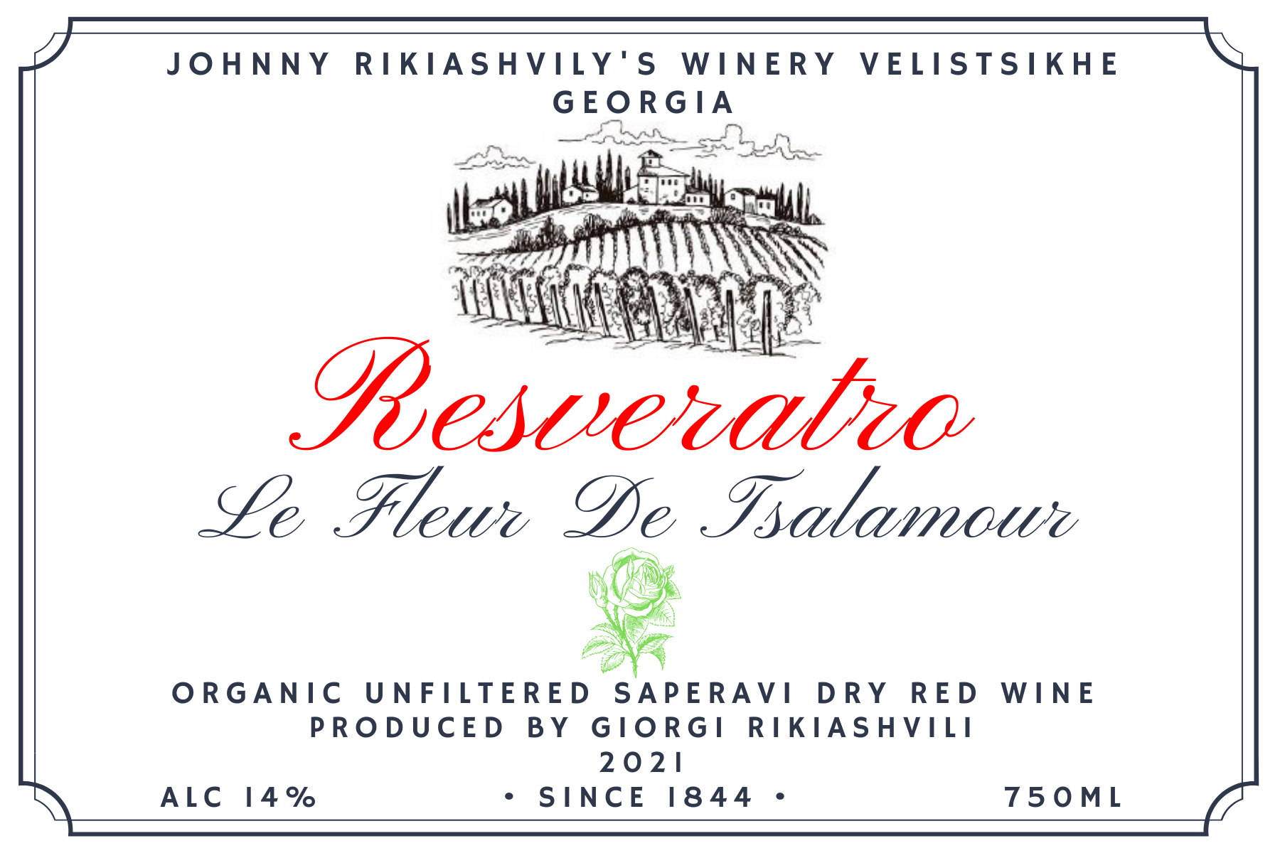 RESVERATRO Saperavi Wine